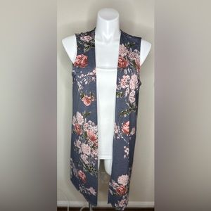 Floral Vest 2X